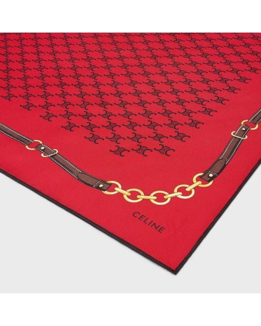 Céline Red Bandana