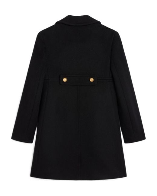 Céline Black Victorine Coat