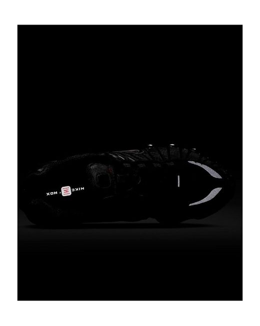 Nike Black Shox Tl Lace-Up Sneakers for men