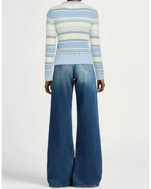 Ganni Blue Cardigans