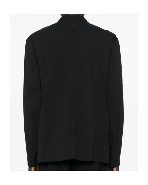 Veilance Black Single-Breasted Blazer for men