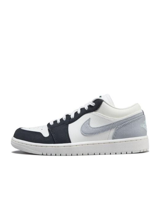 Nike Blue Air Jordan 1 Low Sneakers for men