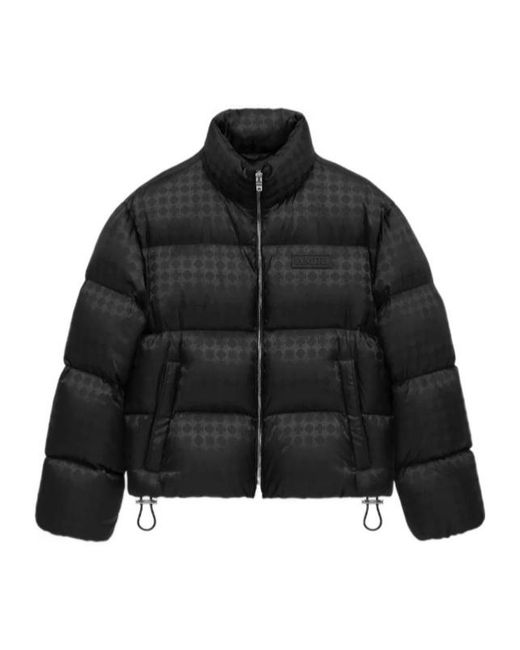 Amiri Black Ma Quad-Jacquard Down Acket for men
