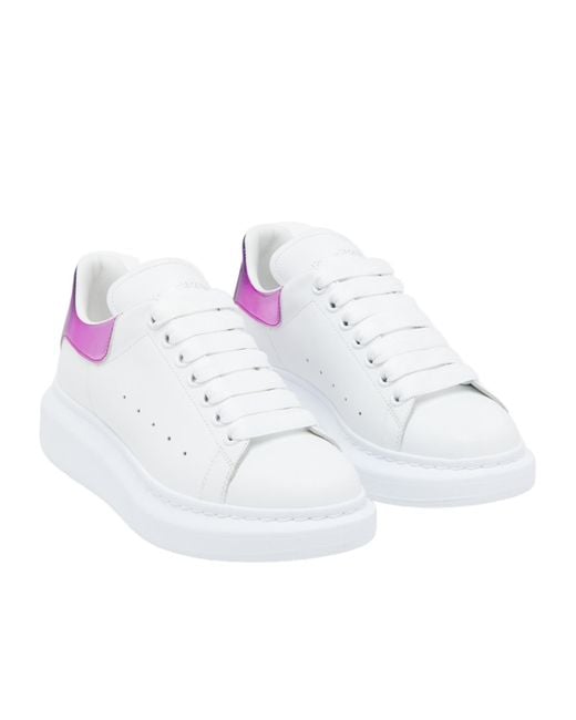McQueen Purple Oversized Low-Top Sneakers