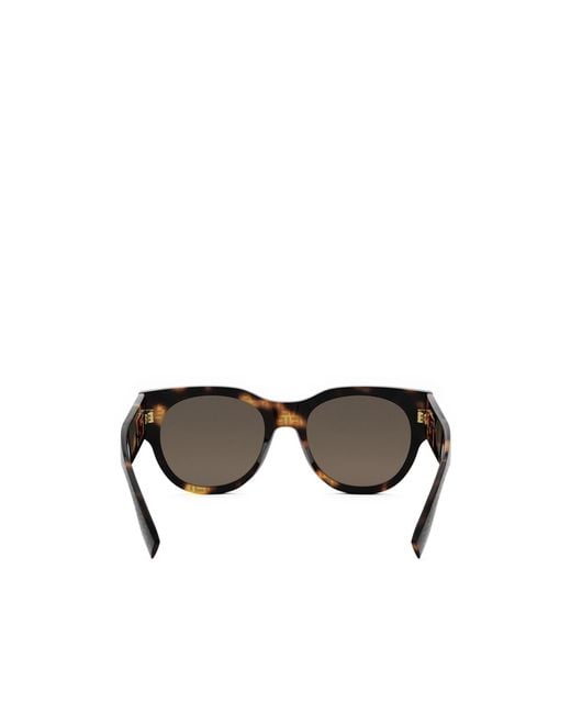 Fendi Multicolor Eyewear Round Frame Sunglasses