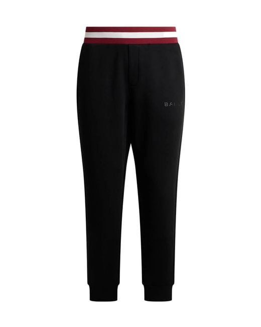 Bally Black Sweatpants for men