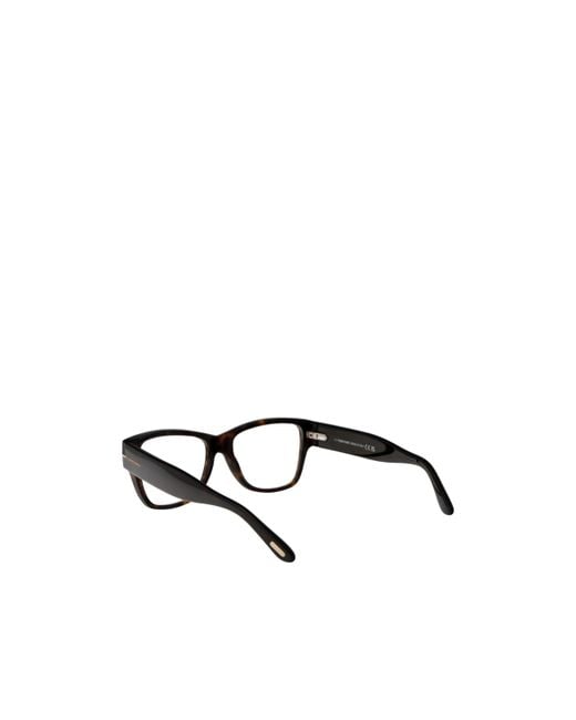 Tom Ford White Full-Rimmed Plano Lenses