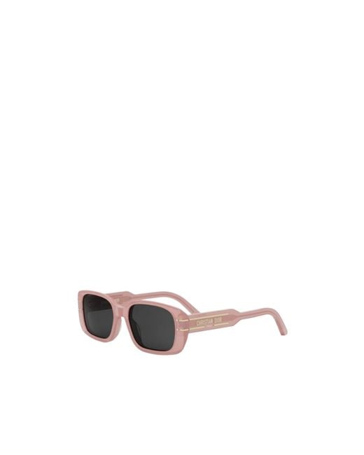 Dior White Full Frame Sunglasses