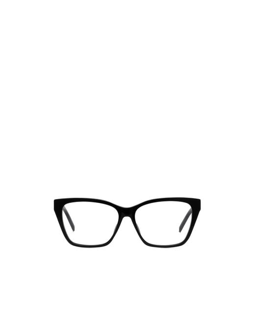 Givenchy White Eyewear Square Frame Glasses