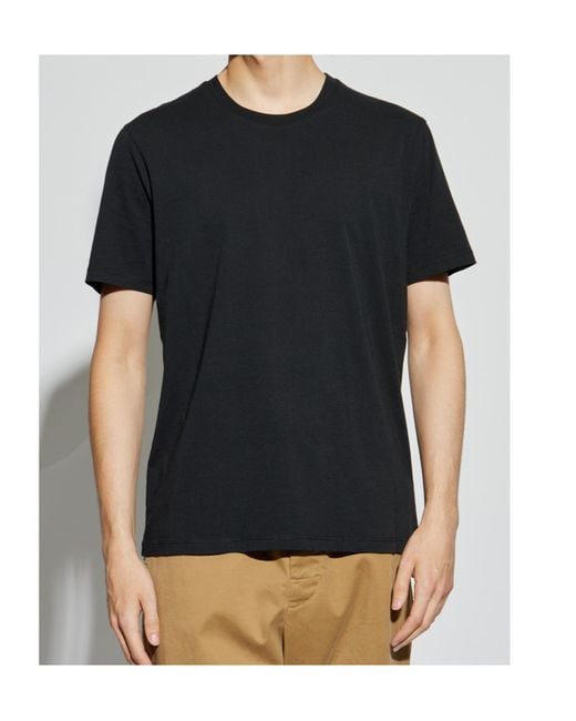 Zadig & Voltaire Black Crew-Neck T-Shirt for men