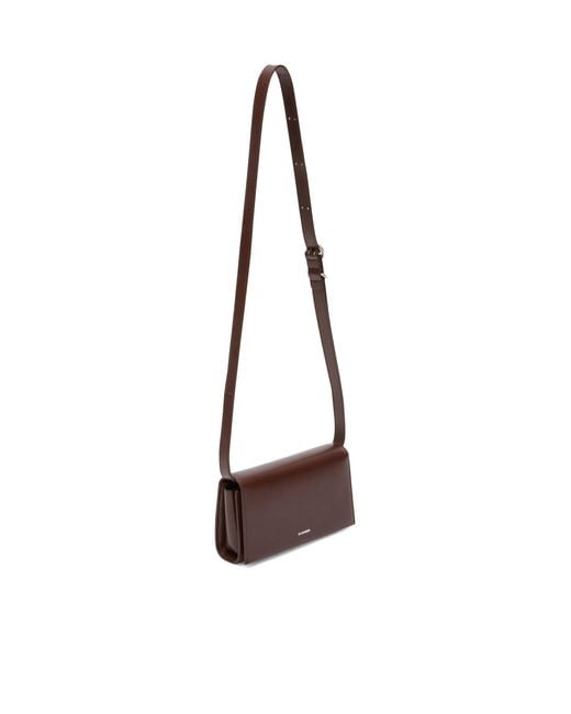 Jil Sander White Small All-Day Crossbody Bag