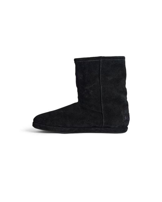 Balenciaga Black Alaska Soft Boots for men