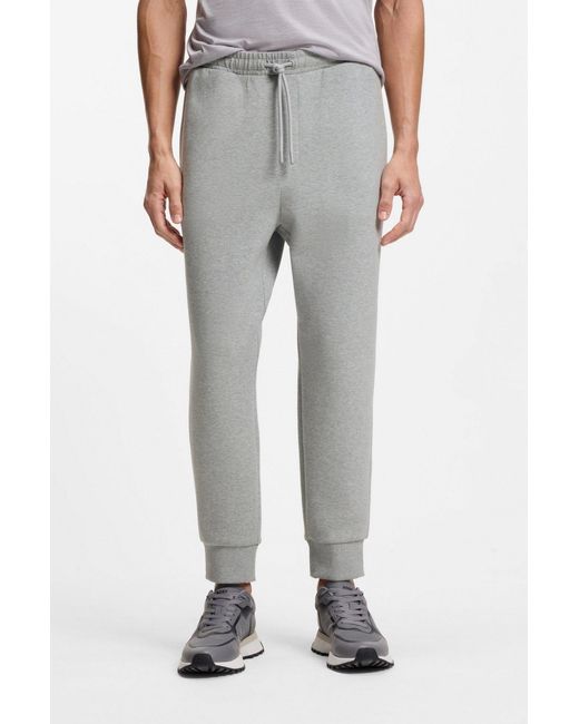 Boss Gray Drawstring Sweatpants for men