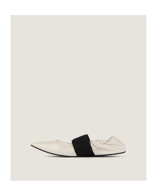Givenchy White Crush Ballerinas