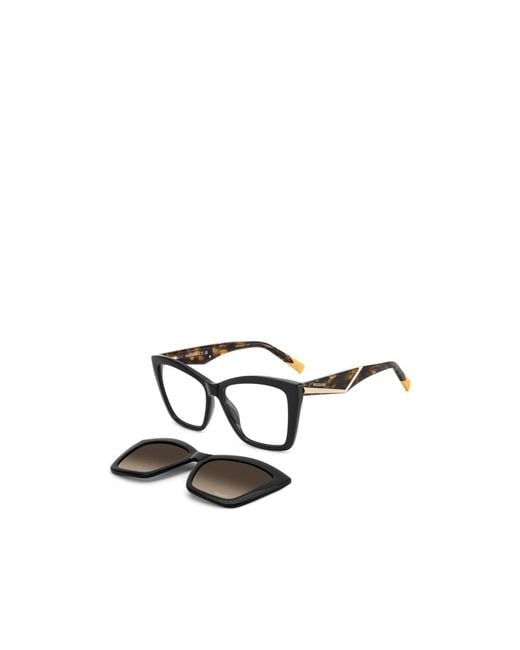 Missoni White Cat Eye Frame Sunglasses