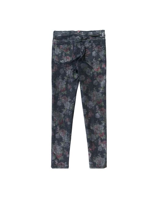 Stella McCartney Blue Logo Casual Pants