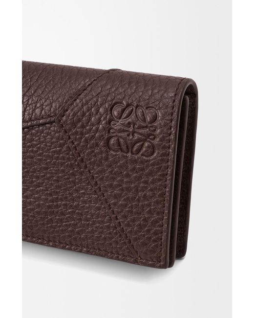Loewe Brown Puzzle Business Cardholder for men