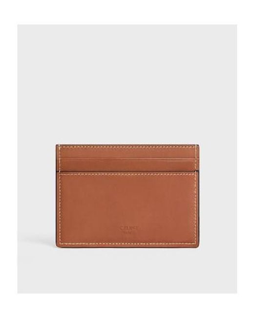 Céline Brown Card Holder