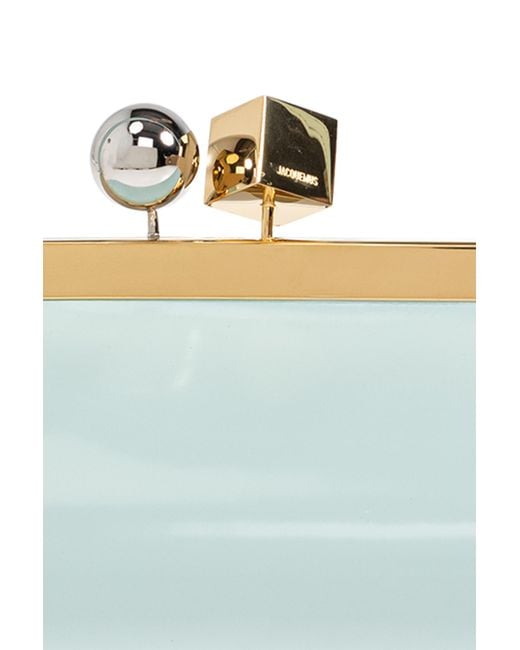 Jacquemus Blue The Salon Long Clutch Bag
