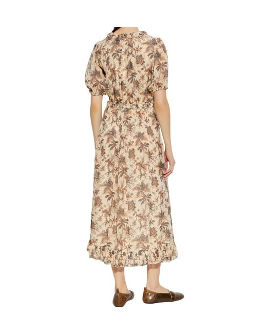 Ulla Johnson Natural Midi Dresses