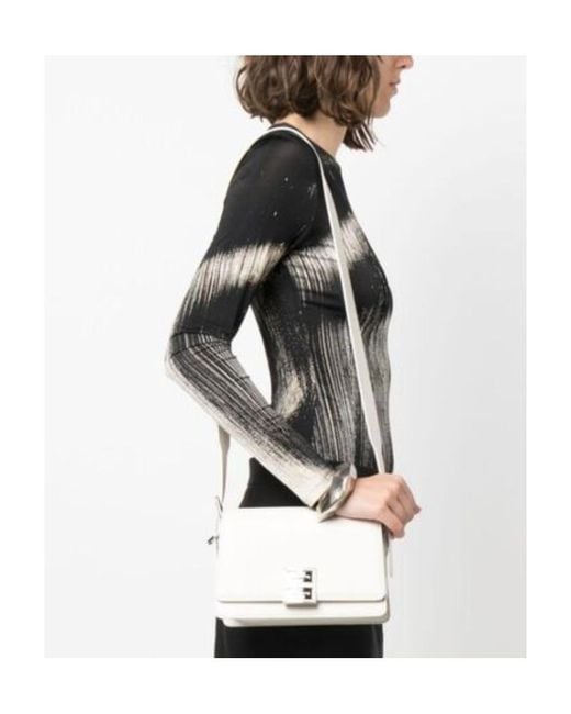 Givenchy White 4G Small Crossbody Bag