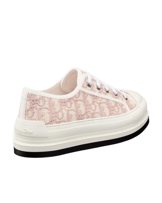 Dior White Christian Walk N Low-Top Sneakers