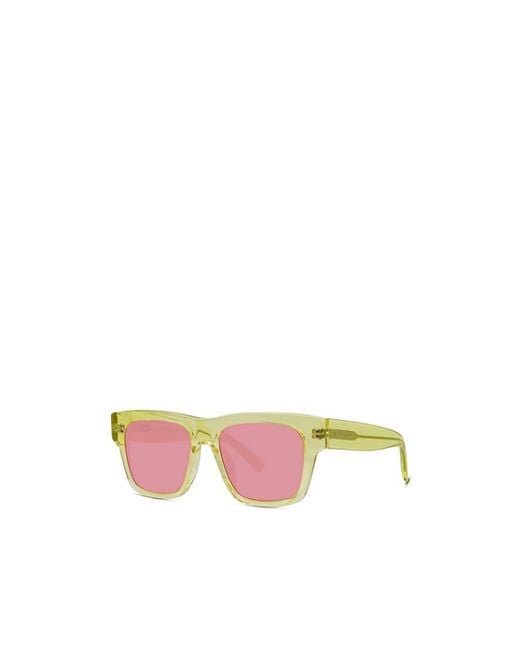 Givenchy Pink Eyewear Square Frame Sunglasses