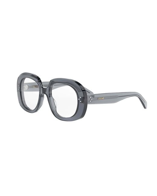 Céline White Full Frame Plain Mirror for men