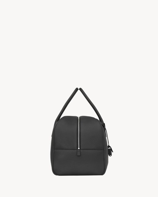 Saint Laurent Black Medium Bowling Duffle Bag for men