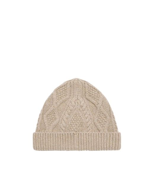 Loro Piana Natural Eyre Beanie Hat