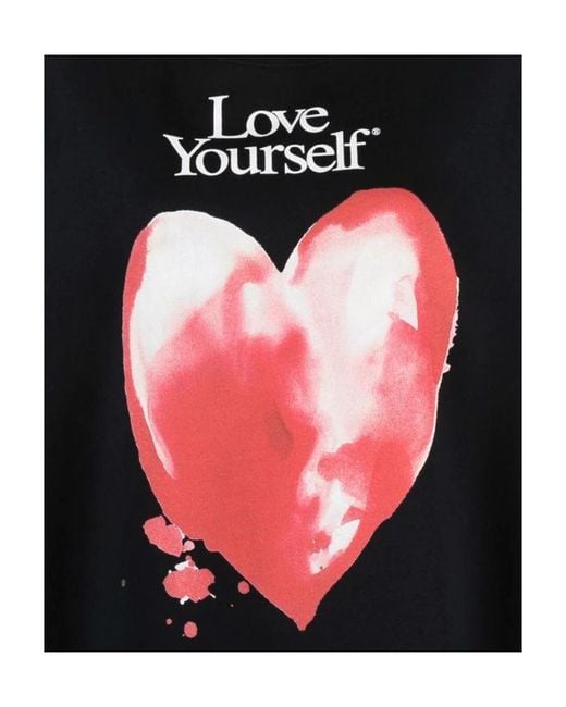 MSGM Black Slogan Print Silhouette Hoodie
