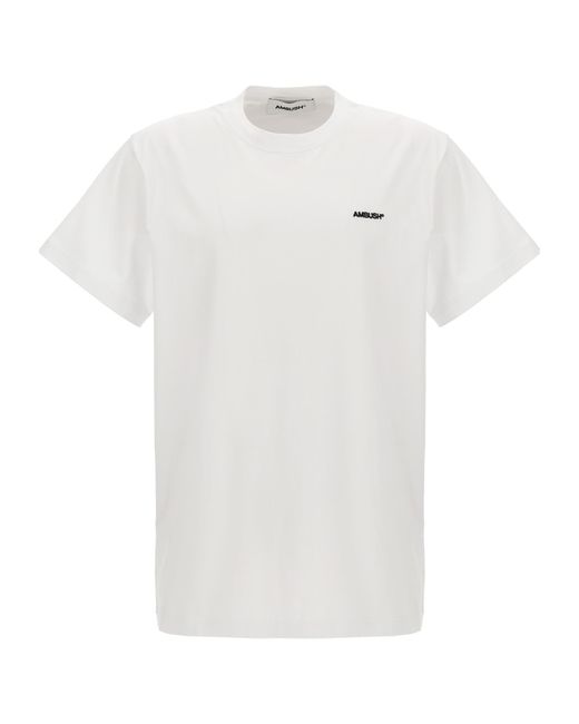 Ambush White Logo Printed Three Pack T-Shirt for men