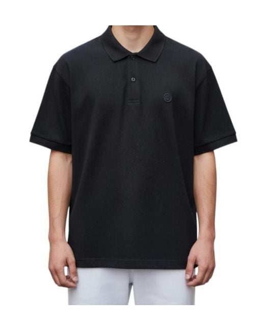 Boss Black Logo-Detail Cotton Polo Shirt for men
