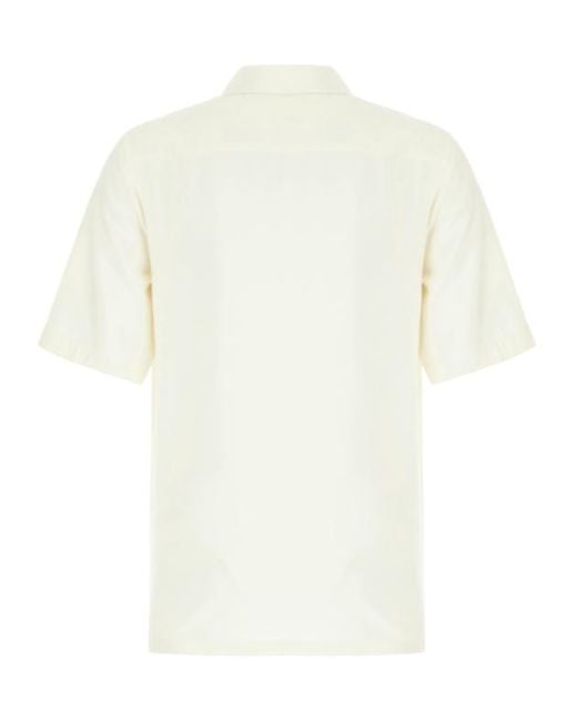 Jil Sander White Polo Shirt for men