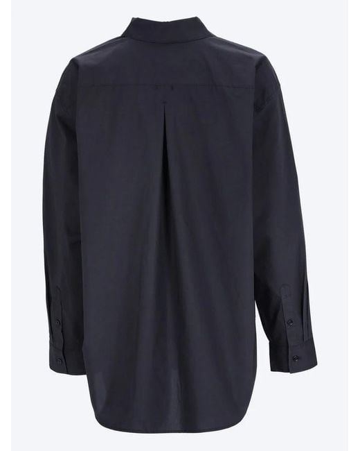 Totême  Blue Tumbled Shirt