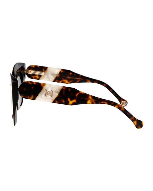 Carolina Herrera Multicolor Butterfly Frame Full Rim Sunglasses