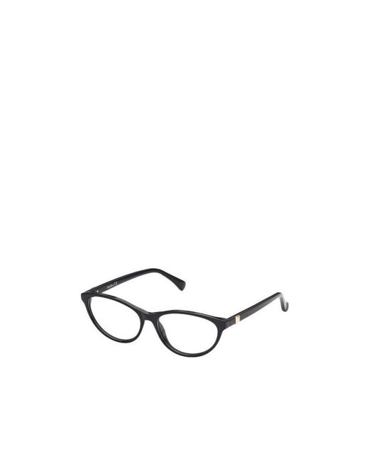 Max Mara White Wayfarer Frame Glasses
