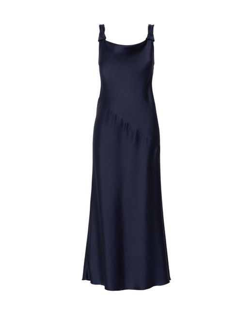 Max Mara Blue Sleeveless Dress
