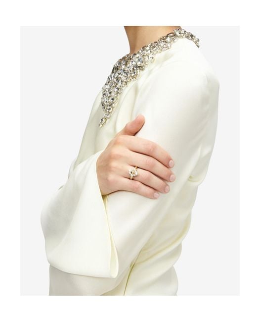 McQueen Metallic Skull Embellished Ring