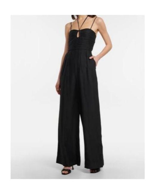 Ulla Johnson Black Halter Jumpsuit