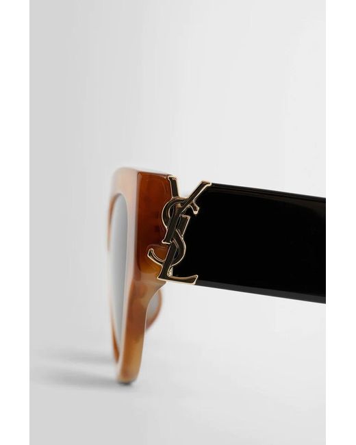 Saint Laurent Multicolor Logo Sunglasses