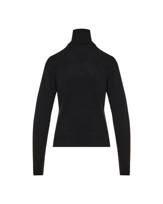 Saint Laurent Black Long-Sleeved Sweater
