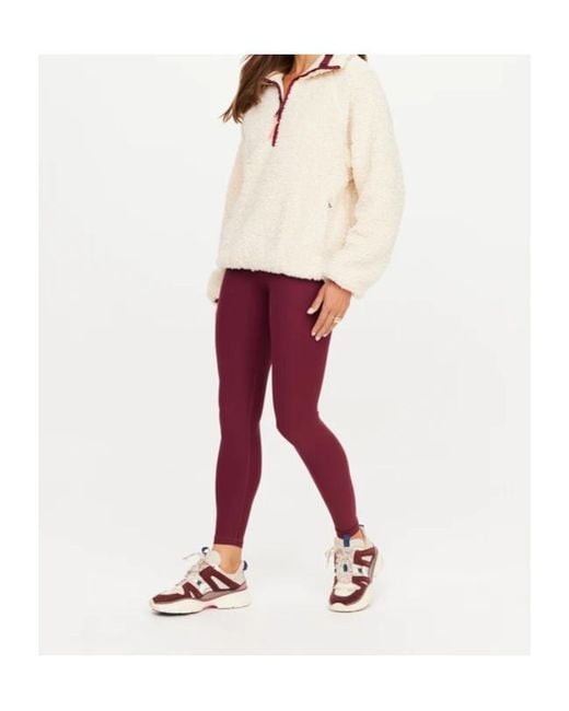 The Upside Red Harlow Fleece Sweatshirt