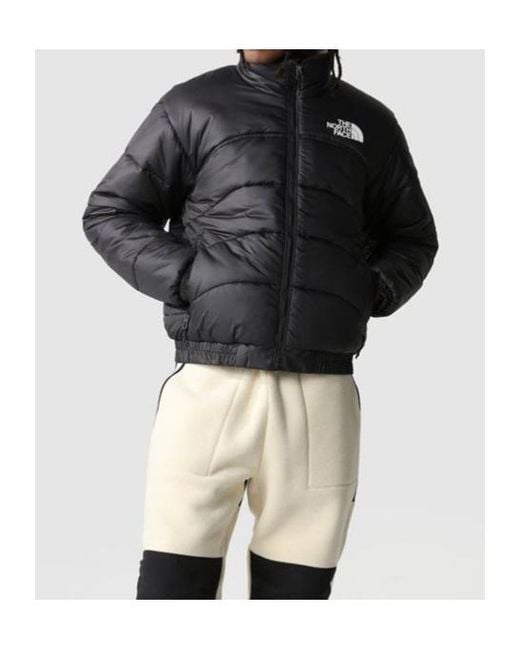 The North Face Brown Zipped Padded Jacket for men