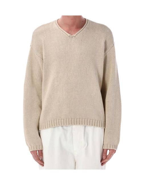 Stussy Natural Long-Sleeved Pullover for men
