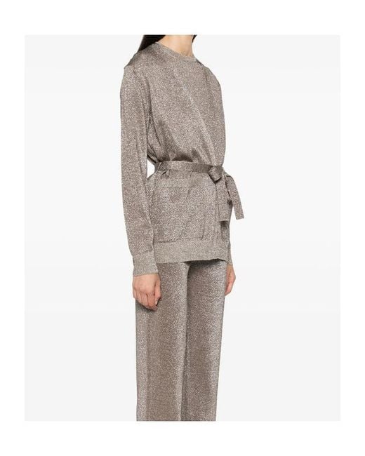 Missoni Gray Belted Cardigan