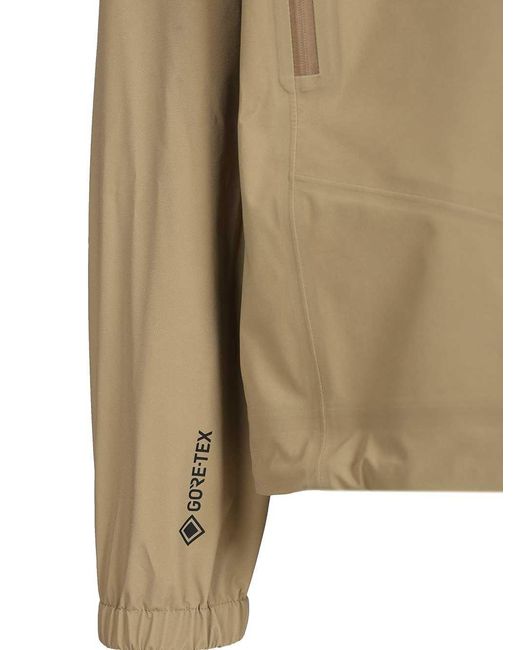 Moncler Natural Grenoble Shipton Hooded Shell Jacket for men