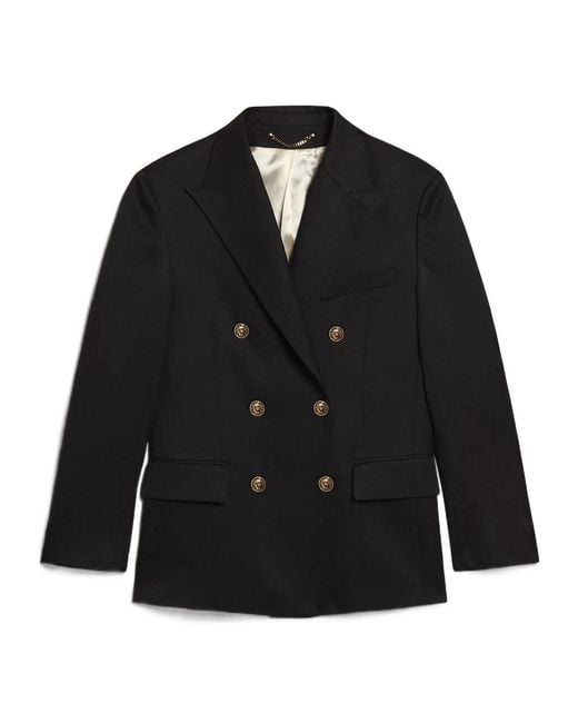Golden Goose Deluxe Brand Blue Double-Breasted Dave Blazer for men