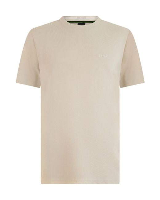 Boss White Boss Cotton Logo T-Shirt for men