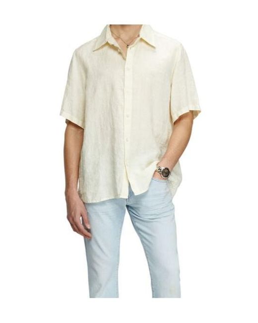 DIESEL White S-Uccle-A Shirt for men